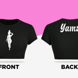 yamz signature crop tee