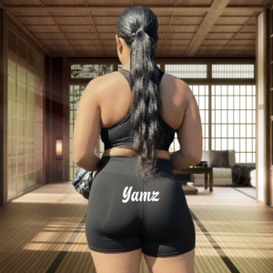 yamz yoga shorts